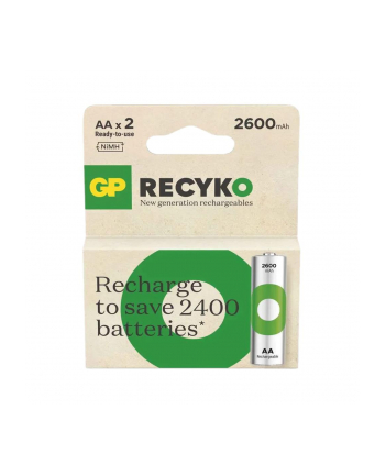 Akumulatorki AA/R6 GP ReCyko Ni-MH 2600mAh - 2 sztuki