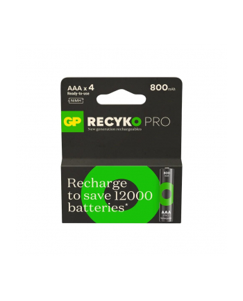Akumulatorki AAA/R03 GP ReCyko Ni-MH 800mAh - 4 sztuki