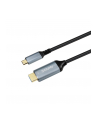 Kabel adapter Savio CL-184 USB-C do HDMI v2.0b, 3m, miedź - nr 4