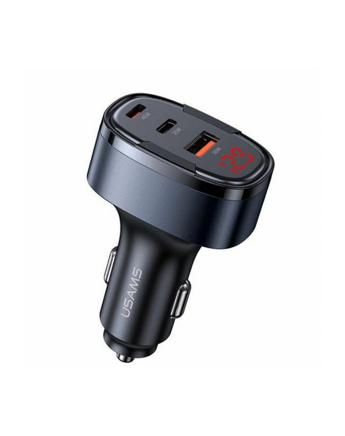 Ładowarka samochodowa Usams C42 100W USB-A + 2xUSB-C PD Fast Charge główny