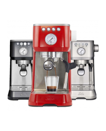 solis Ekspres kolbowy Barista Perfetta Plus czerwony