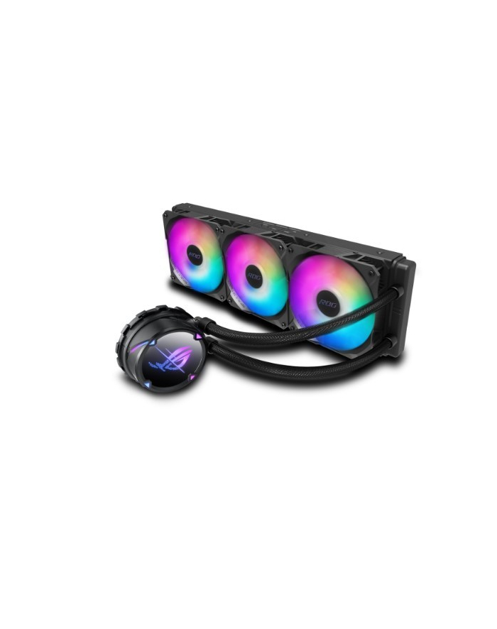 asus System chłodzenia ROG Strix LC II 360 LCD/3x120mm/ARGB/Czarny główny