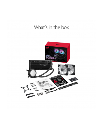 asus System chłodzenia ROG Ryuo III 240 LCD/2x120mm/ARGB/Czarny nr 2