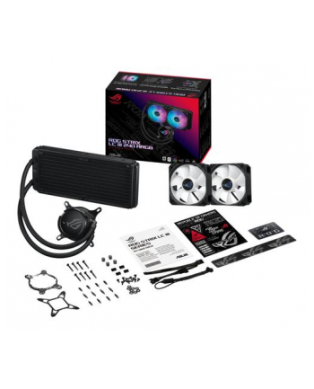 asus System chłodzenia ROG Strix LC III 240 LCD/2x120mm/ARGB/Czarny nr 1