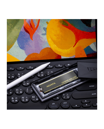 ADATA LEGEND 850 LITE 1 TB, SSD (dark grey/gold, PCIe 4.0 x4, NVMe 1.4, M.2 2280)