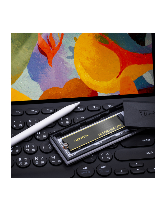 ADATA LEGEND 850 LITE 1 TB, SSD (dark grey/gold, PCIe 4.0 x4, NVMe 1.4, M.2 2280) główny