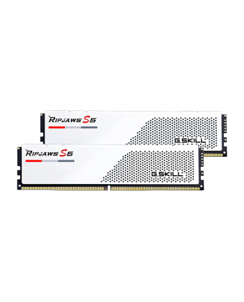 GSKILL RIPJAWS S5 DDR5 2X48GB 5200MHZ CL40 XMP3 WHITE F5-5200J4040A48GX2-RS5W
