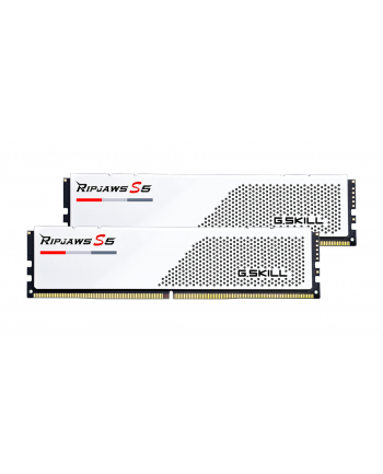 GSKILL RIPJAWS S5 DDR5 2X16GB 5600MHZ XMP3 WHITE F5-5600J4645A16GX2-RS5W