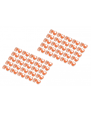 DIGITUS Color clips for Patch cable - Orange
