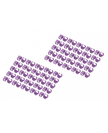 DIGITUS Color clips for Patch cable - Violet