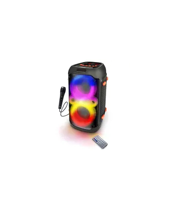 ESPERANZA GŁOŚNIK BT FM LED RGB KARAOKE SINGER EP156