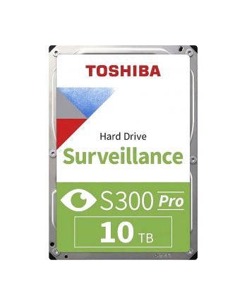 toshiba europe TOSHIBA BULK S300 Pro Surveillance Hard Drive 10TB 3.5inch SATA 7200rpm