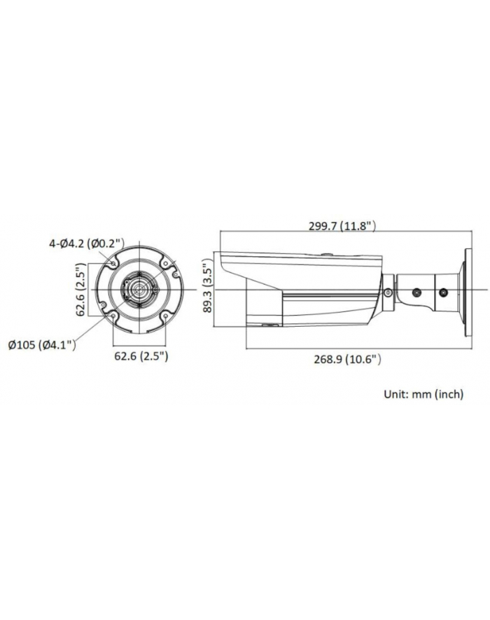 KAMERA IP HIKVISION DS-2CD2T43G2-2LI(28mm) główny