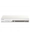 D-LINK Nuclias Cloud Switch Smart+ L2 with 1year Free License 8 Gigabit PoE/PoE+ ' 2 SFP ports PoE budget 130 - nr 1