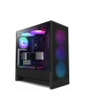 Obudowa NZXT H5 Flow RGB (2024) Midi Tower z oknem Czarna - nr 8