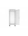Szafa instalacyjna Rack stojąca 19'' 27U 600x800 szara drzwi perforowane LCD Lanberg (flat pack) - nr 6