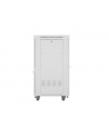 Szafa instalacyjna Rack stojąca 19'' 27U 600x800 szara drzwi perforowane LCD Lanberg (flat pack) - nr 9