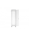 Szafa instalacyjna Rack stojąca 19'' 42U 600x800 szara drzwi perforowane LCD Lanberg (flat pack) - nr 5