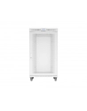 Szafa instalacyjna Rack stojąca 19'' 27U 800x1000 Drzwi Perforowane szara Lanberg (flat pack) LCD - nr 5