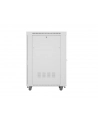 Szafa instalacyjna Rack stojąca 19'' 27U 800x1000 Drzwi Perforowane szara Lanberg (flat pack) LCD - nr 9