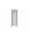 Szafa instalacyjna Rack stojąca 19'' 42U 800x1000 szara drzwi perforowane LCD Lanberg (flat pack) - nr 8