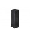 Szafa instalacyjna Rack stojąca 19'' 42U 800x800 Drzwi perforowane czarna Lanberg LCD (flat pack) - nr 15