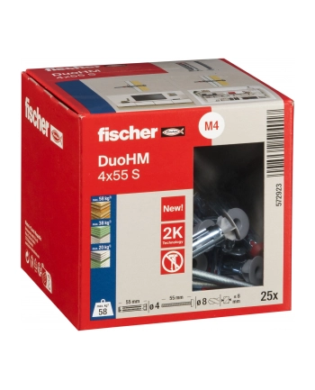 Fischer DuoHM 4x55 S TX 25 St.