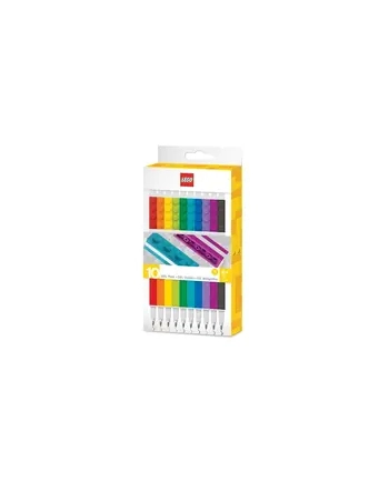 yamann Kolorowe długopisy żelowe LEGO (10 szt.) 53100