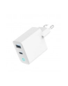 gembird Ładowarka USB-A/C GaN LED 30W PD QC3.0 biała - nr 5