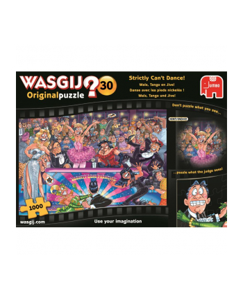 Jumbo Wasgij Retro Original 30 Puzzle Nie Potraficie Tańczyć! 1000El.