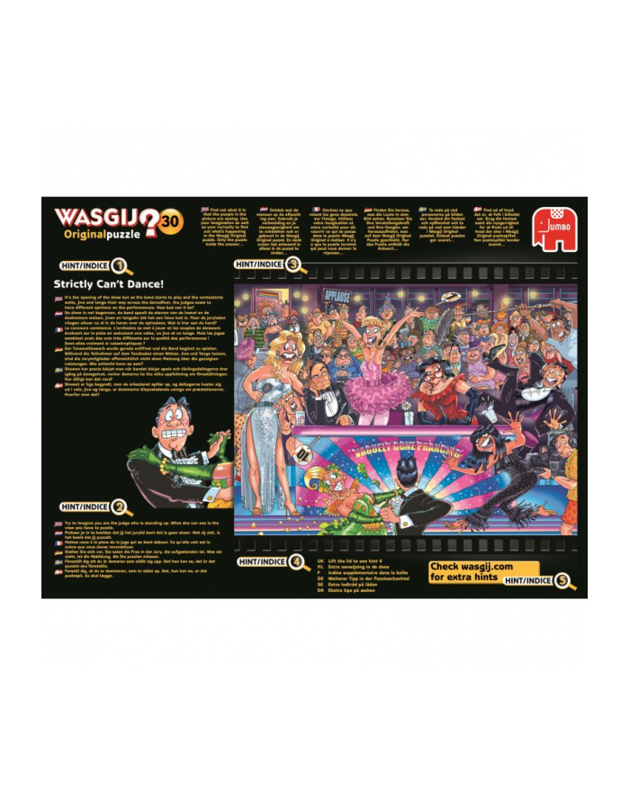 Jumbo Wasgij Retro Original 30 Puzzle Nie Potraficie Tańczyć! 1000El. główny