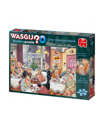 Jumbo Puzzle Wasgij Mystery Retro 4 Rozrywka Na Żywo 1000El.