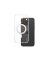 CARE by PanzerGlass Feature Case Transparent w. Silver Kickstand 'amp; MagSafe iPhone 16 Pro Max - nr 18