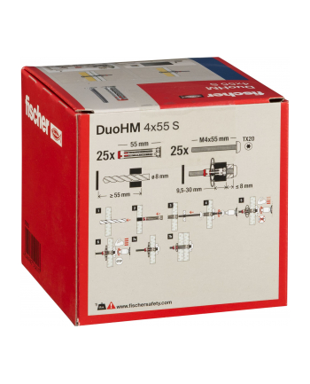 Fischer DuoHM 4x55 S TX 25 St.