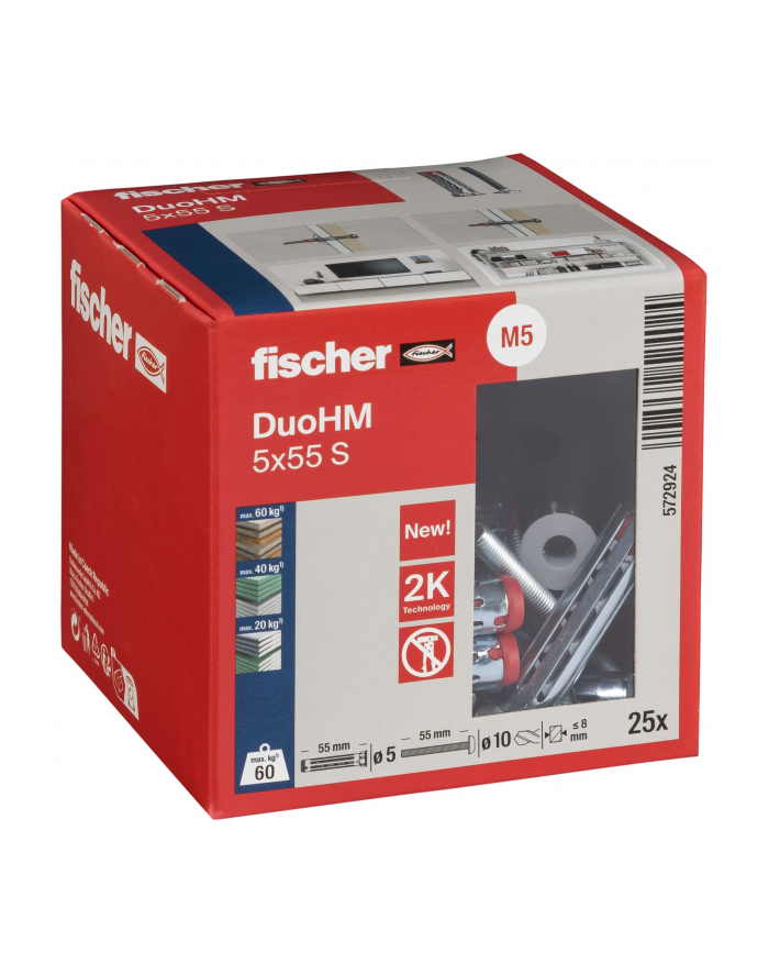 Fischer DuoHM 5x55 S TX 25 St. główny