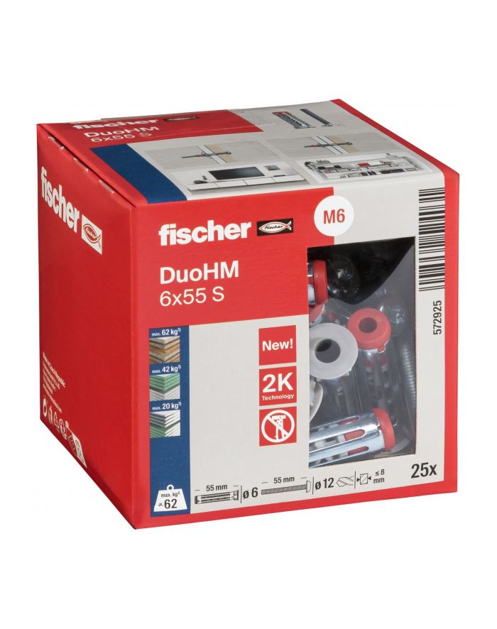 Fischer DuoHM 6x55 S TX 25 St. główny