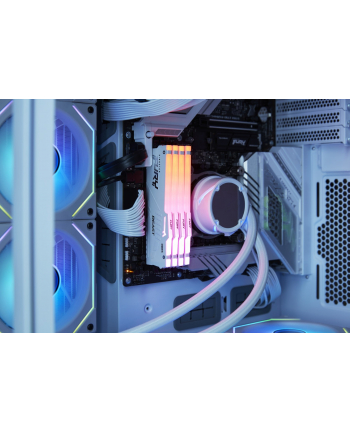 kingston Pamięć DDR5 Fury Beast RGB 32GB(2*16GB)/6000 CL36 EXPO biała nr 1