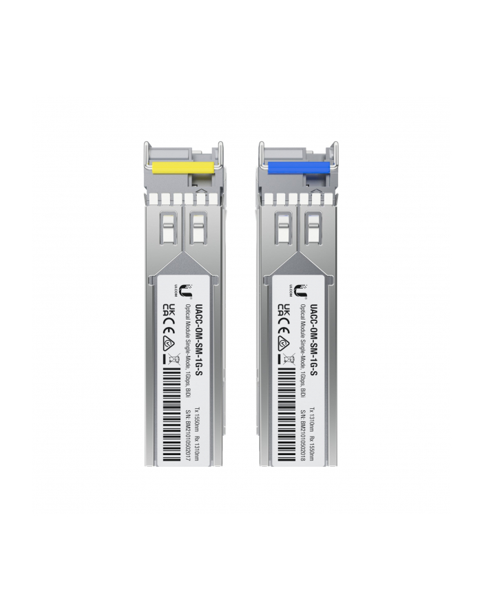 ubiquiti Moduł UACC-OM-SM-1G-S-2 moduł przekaźników sieciowych 1250 Mbit/s SFP główny