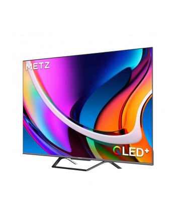 metz 55'', UHD, Google TV, Black, QLED 60Hz, DV, 300nits, DA, AV1, 2x10W, Energy F, BT5.1, WiFi5G, 3 HDMI 2.0, 2xUSB, 24 months