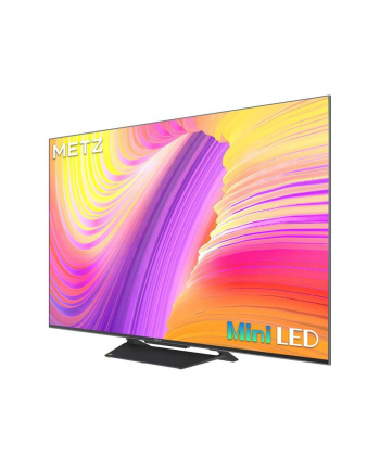 metz 65'', UHD, Google TV, Black, miniLED 120Hz, DV IQ, 550/1000nits, DA, AV1, 2x15W, Energy F, BT5.1 WiFi5G, 3 HDMI 2.1, 2xUSB, 24 months