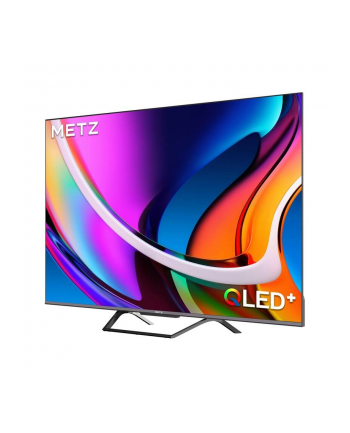 metz 65'', UHD, Google TV, Black, QLED 60Hz, DV, 350nits, DA, AV1, 2x10W, Energy F, BT5.1, WiFi5G, 3 HDMI 2.0, 2xUSB, 24 months