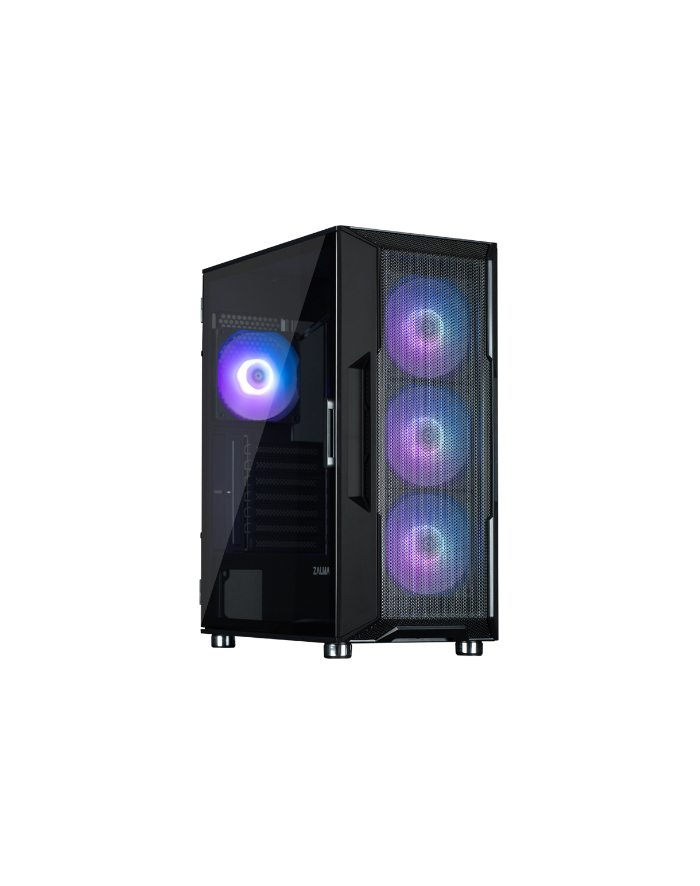 Zalman I3 Neo Argb Czarna Zabezpieczenia  Uchwyt Komputerowy Midi Tower Czarny (I3NEOARGBCzarna) (I3NEOARGBBLACK) główny