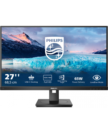 philips Monitor 273S1 27 cali IPS HDMI DP USB-C Pivot nr 1