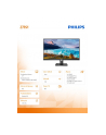 philips Monitor 273S1 27 cali IPS HDMI DP USB-C Pivot - nr 8