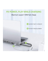 techly Stacja dokująca notebook USB-C na HDMI/DP/VGA/USB-A/RJ45/SD/USB-C PD - nr 14