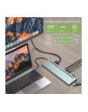 techly Stacja dokująca notebook USB-C na HDMI/DP/VGA/USB-A/RJ45/SD/USB-C PD - nr 26