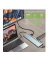 techly Stacja dokująca notebook USB-C na HDMI/DP/VGA/USB-A/RJ45/SD/USB-C PD - nr 3