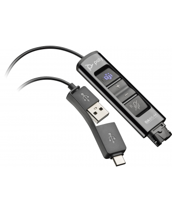 poly Adapter DA85-M USB na QD czarny 786C8AA