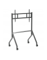 techly Stojak mobilny TV 55-86cali do 80kg regulowany półka AV - nr 10