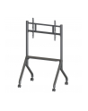 techly Stojak mobilny TV 55-86cali do 80kg regulowany półka AV - nr 8